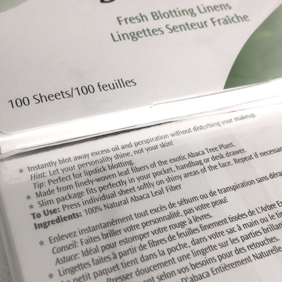 3/$25 Boscia Blotting Linens 100 Sheets - Picture 2 of 3